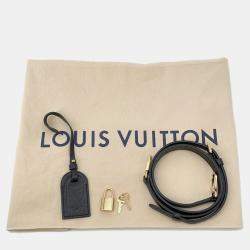 Pre Owned Louis Vuitton Grand Palais MM Noir Monogram Empreinte Leather Bag
