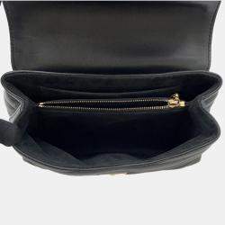 Pre Owned Louis Vuitton Hold Me Noir Leather Bag