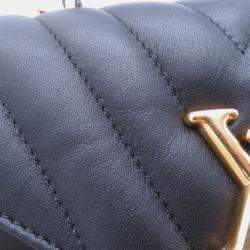 Pre Owned Louis Vuitton Hold Me Noir Leather Bag