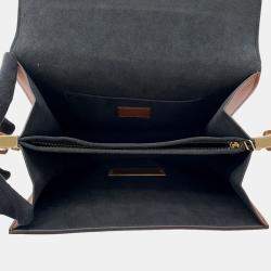 Pre Owned Louis Vuitton Dauphine Brown Monogram Reverse Canvas Bag