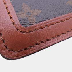 Pre Owned Louis Vuitton Dauphine Brown Monogram Reverse Canvas Bag