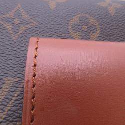 Pre Owned Louis Vuitton Dauphine Brown Monogram Reverse Canvas Bag