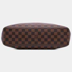 Pre Owned Louis Vuitton Brown Damier Ebene Jake Tote