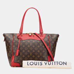 Pre Owned Louis Vuitton Brown Red Monogram Estrela MM