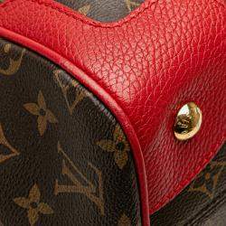 Pre Owned Louis Vuitton Brown Red Monogram Estrela MM