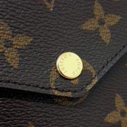 Pre Owned Louis Vuitton Brown PVC Felicie Strap & Go