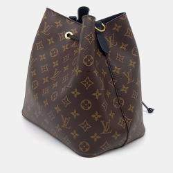 Pre Owned Louis Vuitton Brown Coated Canvas Monogram Neonoe MM