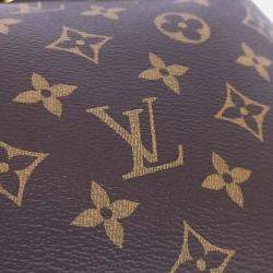 Pre Owned Louis Vuitton Brown Coated Canvas Monogram Neonoe MM