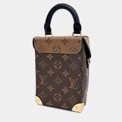 Pre Owned Louis Vuitton Brown PVC Camera Box