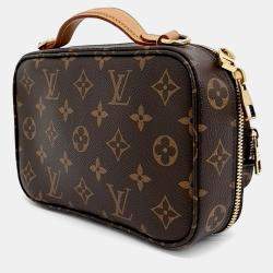 Pre Owned Louis Vuitton Brown PVC Utility Crossbody Bag