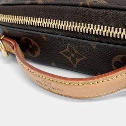 Pre Owned Louis Vuitton Brown PVC Utility Crossbody Bag