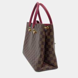 Pre Owned Louis Vuitton Brown PVC Damier Riverside Bag