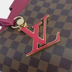 Pre Owned Louis Vuitton Brown PVC Damier Riverside Bag