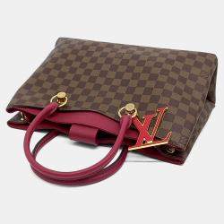 Pre Owned Louis Vuitton Brown PVC Damier Riverside Bag