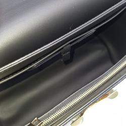 Pre Owned Louis Vuitton Black Leather Epi Twist MM