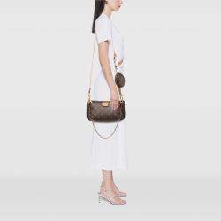 Pre Owned Louis Vuitton Brown Monogram Multi Pochette Accessoires