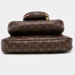 Pre Owned Louis Vuitton Brown Monogram Multi Pochette Accessoires