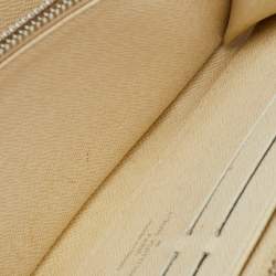 Pre Owned Louis Vuitton Ivorie Epi Leather Zippy Wallet