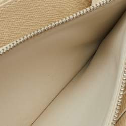 Pre Owned Louis Vuitton Ivorie Epi Leather Zippy Wallet