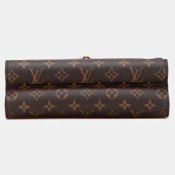 Pre Owned Louis Vuitton Brown Monogram Victoire