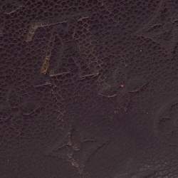 Pre Owned Louis Vuitton Aube Monogram Empreinte Leather Zippy Wallet