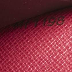 مملوكة مسبقًا Louis Vuitton Fuchsia Monogram Canvas Bloom Flower Emilie Wallet