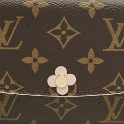 مملوكة مسبقًا Louis Vuitton Fuchsia Monogram Canvas Bloom Flower Emilie Wallet