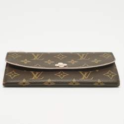 مملوكة مسبقًا Louis Vuitton Fuchsia Monogram Canvas Bloom Flower Emilie Wallet