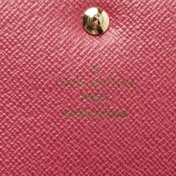 مملوكة مسبقًا Louis Vuitton Fuchsia Monogram Canvas Bloom Flower Emilie Wallet