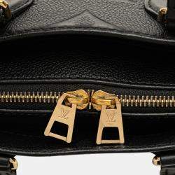 Pre Owned Louis Vuitton Black Monogram Giant Empreinte OnTheGo East West