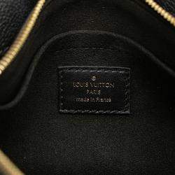 Pre Owned Louis Vuitton Black Monogram Giant Empreinte OnTheGo East West