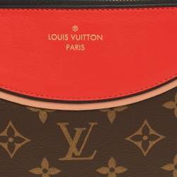 Pre Owned Louis Vuitton Cerise Monogram Canvas and Leather Tuileries Pochette