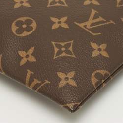 Pre Owned Louis Vuitton Cerise Monogram Canvas and Leather Tuileries Pochette
