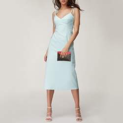 Pre Owned Louis Vuitton Cerise Monogram Canvas and Leather Tuileries Pochette