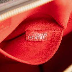 Pre Owned Louis Vuitton Brown Red Monogram Retiro PM