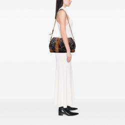 Pre Owned Louis Vuitton Black Multicolor Monogram Multicolore Courtney MM