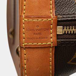 Pre Owned Louis Vuitton Brown Monogram Alma BB