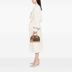 Pre Owned Louis Vuitton Brown Monogram Alma BB