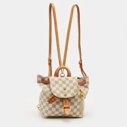 Pre Owned Louis Vuitton Damier Azur Canvas Sperone BB Bag