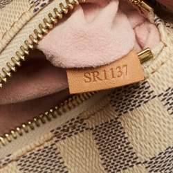 Pre Owned Louis Vuitton Damier Azur Canvas Sperone BB Bag