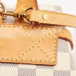 Pre Owned Louis Vuitton Damier Azur Canvas Sperone BB Bag