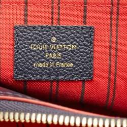 Pre Owned Louis Vuitton Marine Rogue Monogram Empreinte Leather Montaigne BB Bag