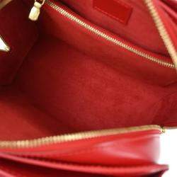 Pre Owned Louis Vuitton Red Epi Pont Neuf Handbag