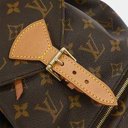Pre Owned Louis Vuitton Monogram Montsouris MM Backpack
