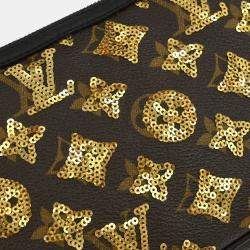 Pre Owned Louis Vuitton Monogram Eclipse Pochette Accessoires Handbag