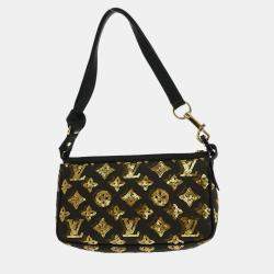 Pre Owned Louis Vuitton Monogram Eclipse Pochette Accessoires Handbag