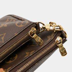 Pre Owned Louis Vuitton Brown Monogram Multi Pochette Accessoires