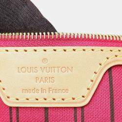 Pre Owned Louis Vuitton Brown Monogram Neverfull MM