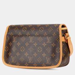 Pre Owned Louis Vuitton Brown Monogram Sologne