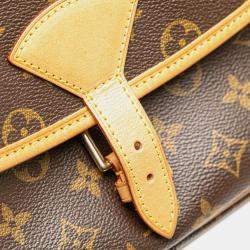 Pre Owned Louis Vuitton Brown Monogram Sologne